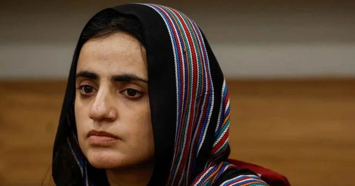 Pakistani court sentences activist Mahrang Baloch to life in prison