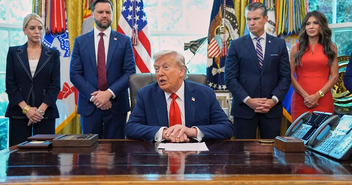 Trump cancels housing bill signing, tying it to voter-ID push