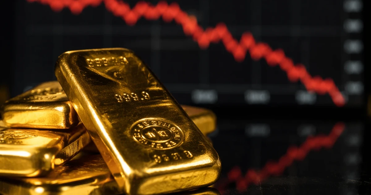 Gold slips below $4,000 as higher rates pressure bullion