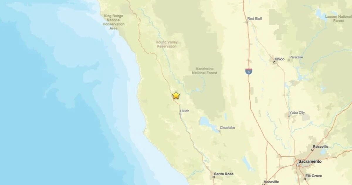 5.6 magnitude earthquake shakes Mendocino County, triggers Northern California alerts