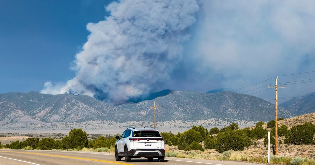 Cold front could spark dry lightning and wildfire spread across West