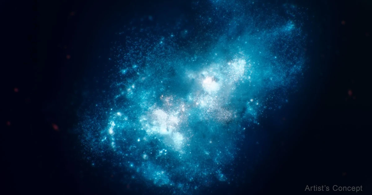 Hubble spots ultraviolet light from early galaxy, revealing cosmic growth