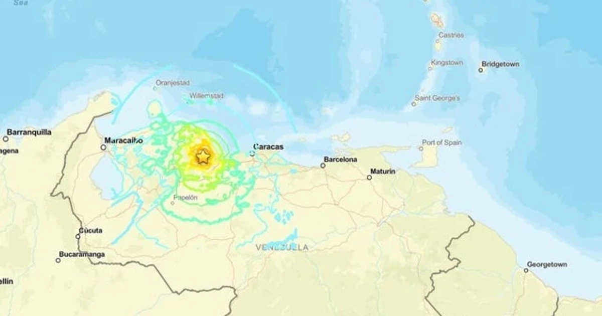Venezuela hit by 7.1 magnitude earthquake near Montalbán
