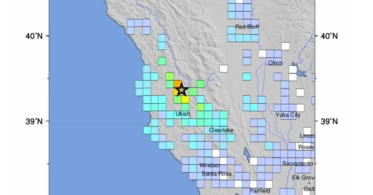 Magnitude-5.6 earthquake shakes Northern California, injures several and damages homes