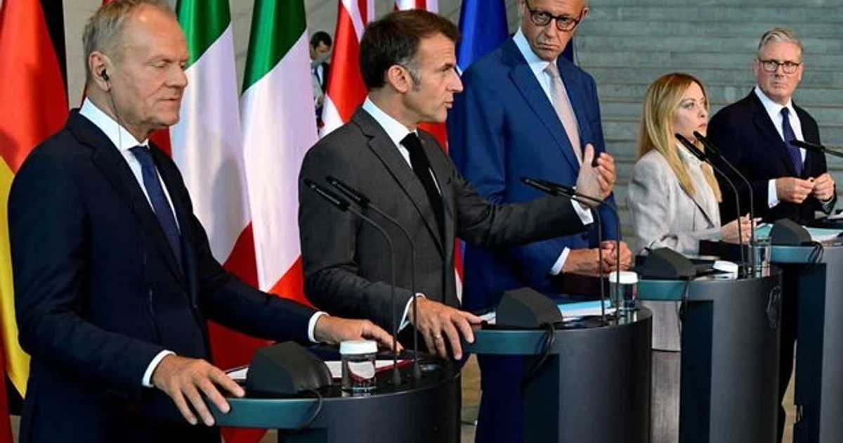 European leaders seek unity on defence ahead of NATO summit