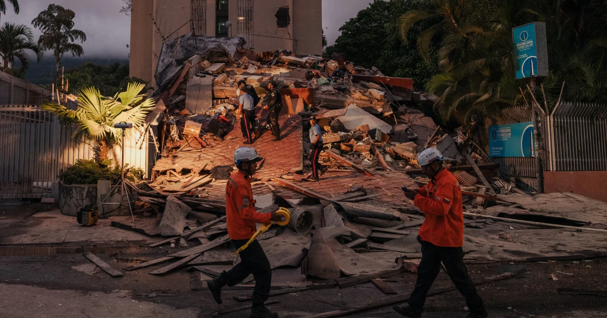 USGS warns Venezuela quake doublet could be deadlier than 1900 disaster