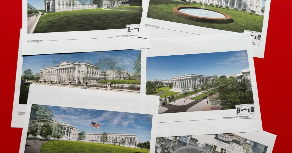 Trump advances White House event space and monumental arch plans