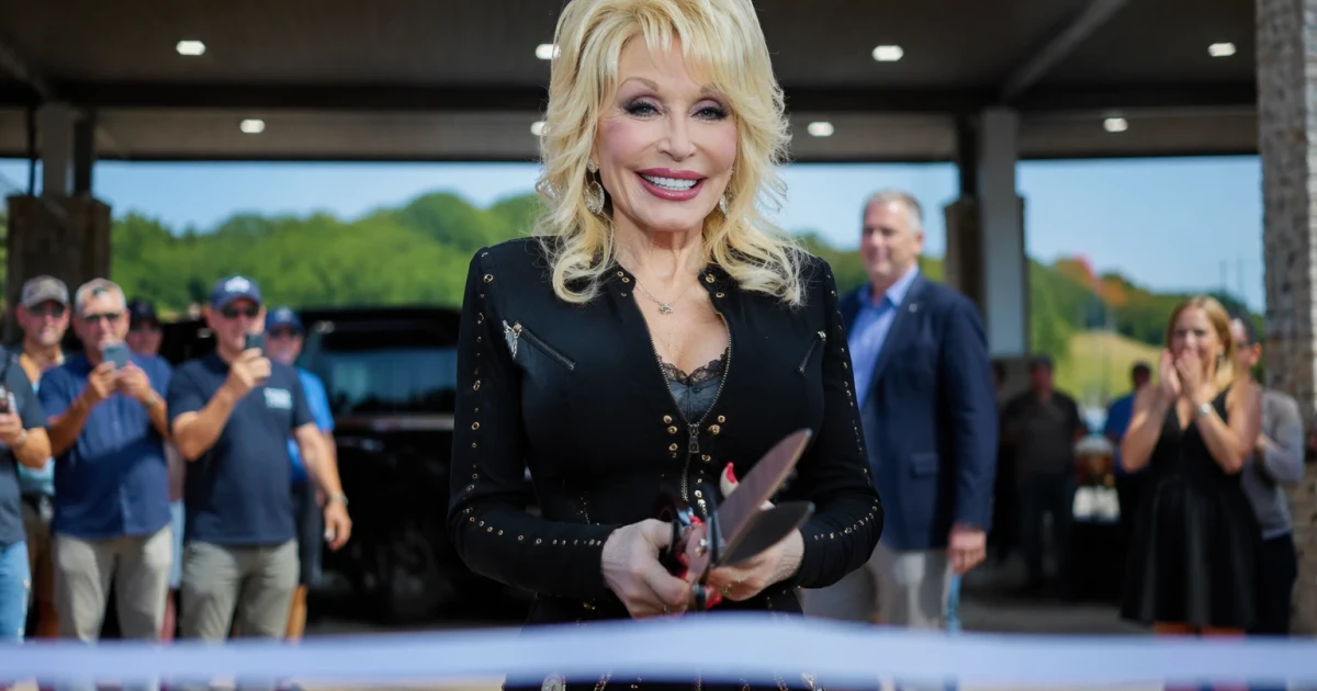 Dolly Parton opens first Tennessean Travel Stop in Tennessee