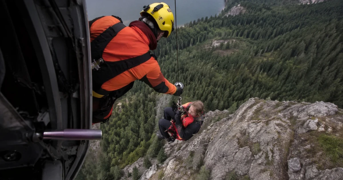 Coast Guard rescues hiker who fell 120 feet on Mount Larrabee