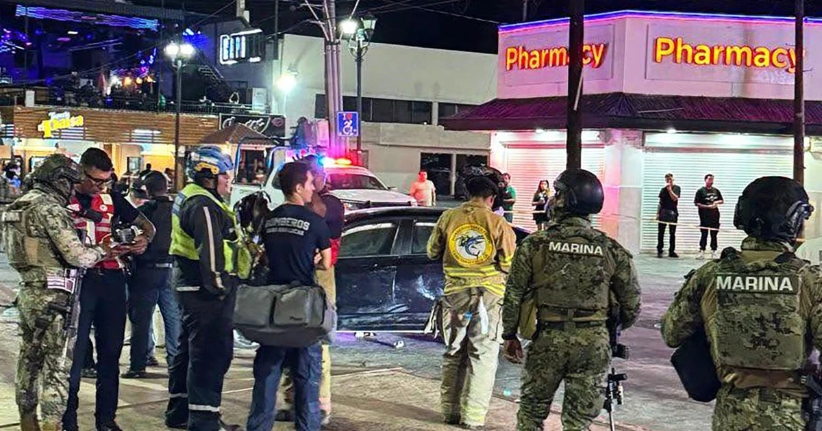 Mexico World Cup celebration turns chaotic after car hits crowd in Cabo San Lucas