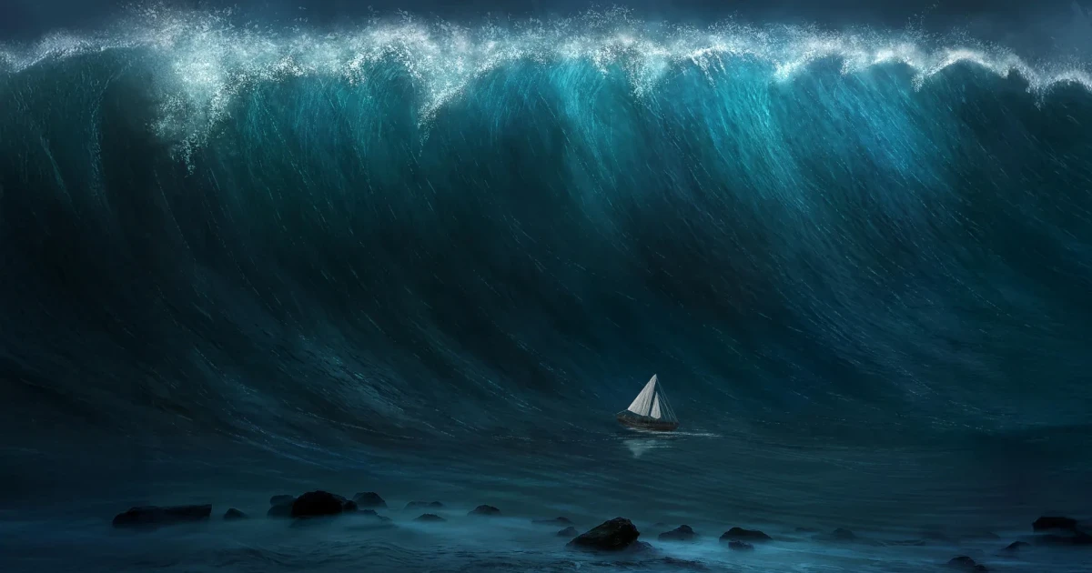NASA satellite reveals giant Pacific tsunami behaved more complexly than expected