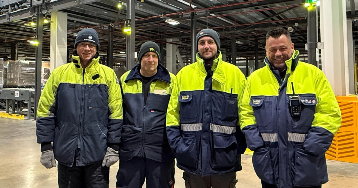 Magnavale's giant freezer near Grantham keeps workers cool in heatwave