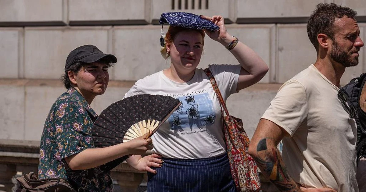 UK sees hottest June day on record as heatwave eases