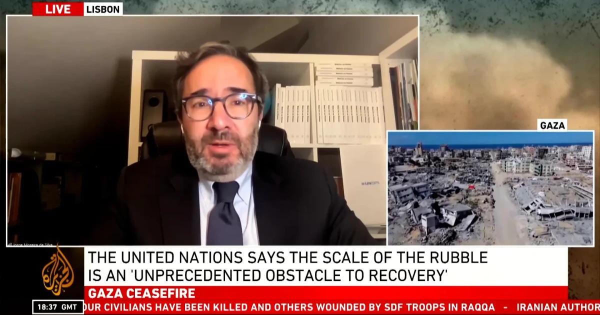UN warns Gaza faces years of destruction and reconstruction work