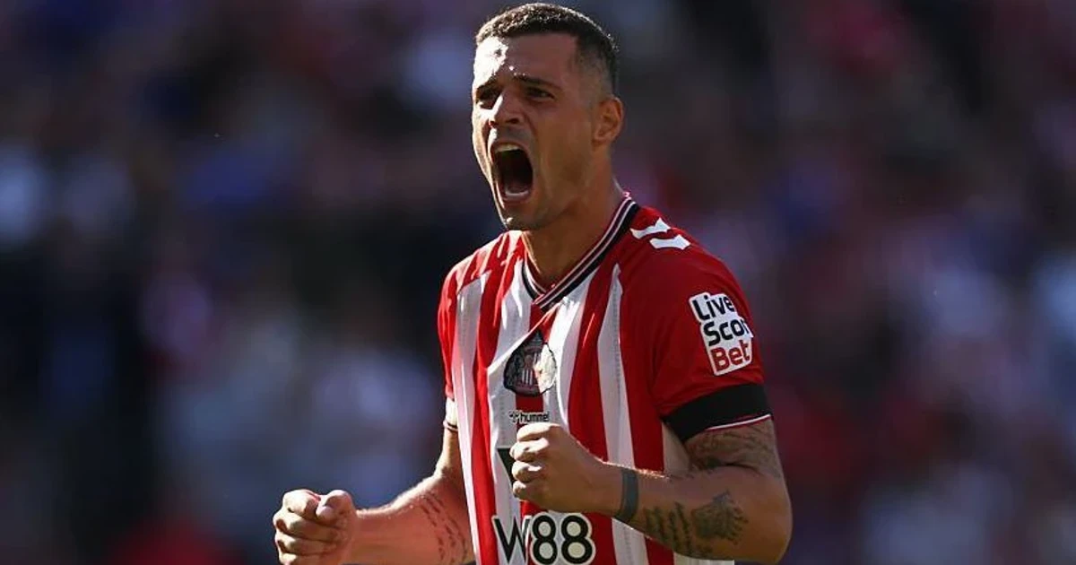 Sunderland say Granit Xhaka is not for sale amid Chelsea interest
