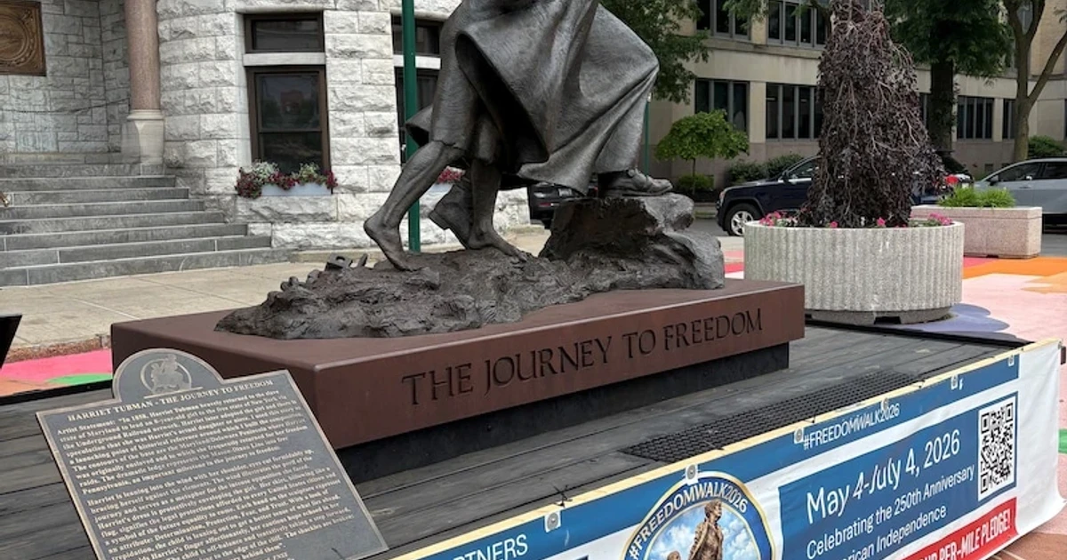 Historian retraces Underground Railroad route for America’s 250th anniversary