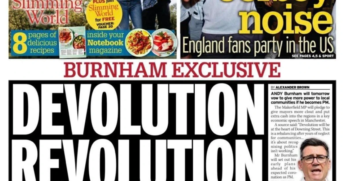 Burnham to pitch major devolution push in economic speech next week