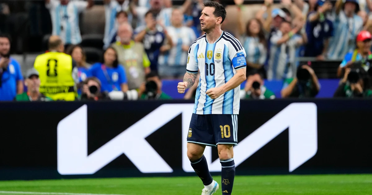 Messi scores again as Argentina beats Jordan to top Group J