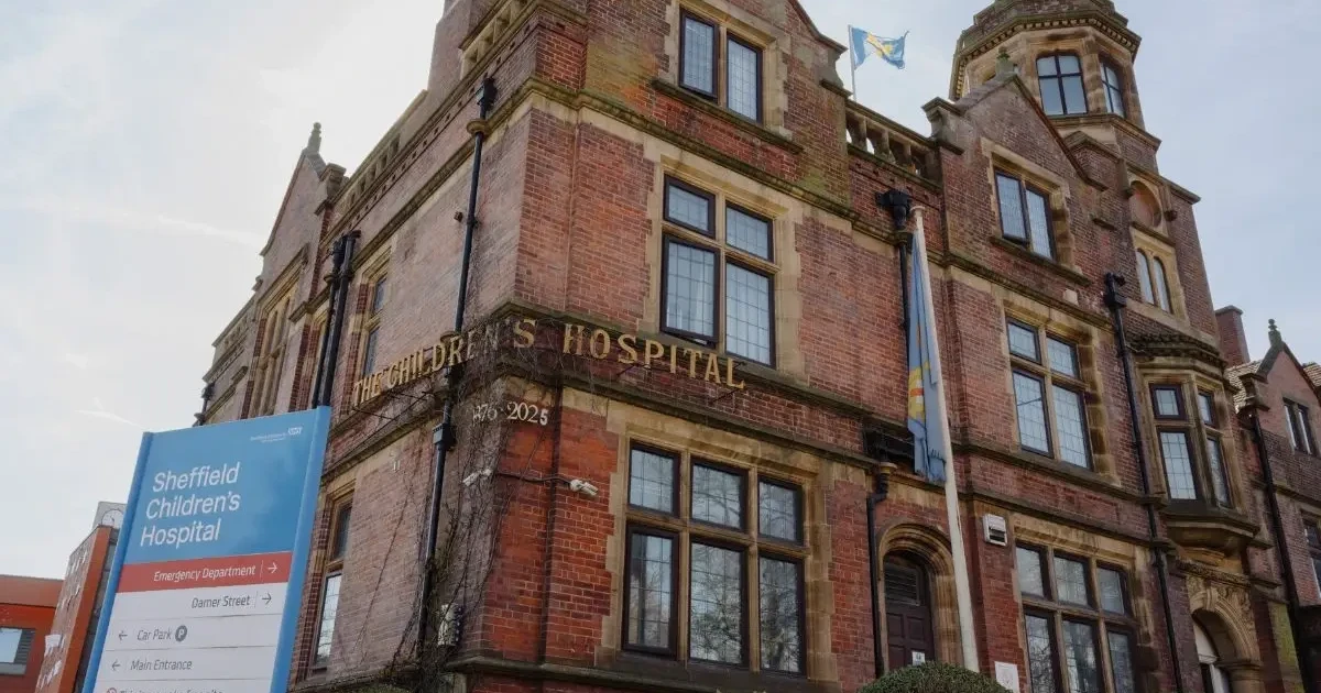 Six-year-old returns to Sheffield hospital, this time as a visitor