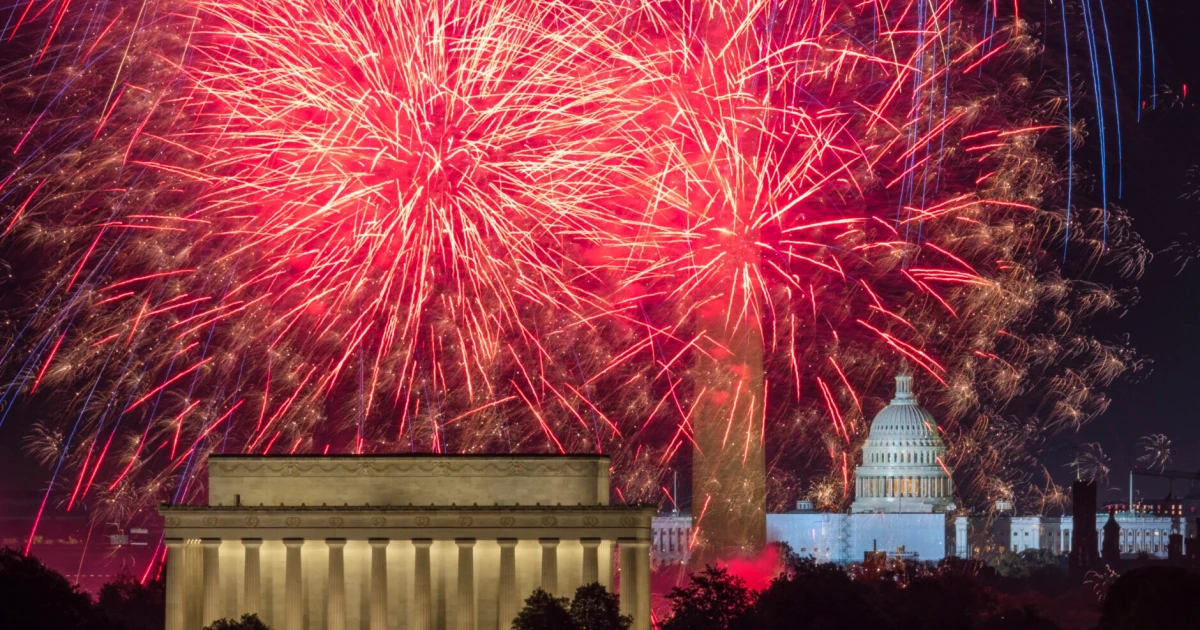 Washington, DC to host massive July 4 fireworks for America’s 250th
