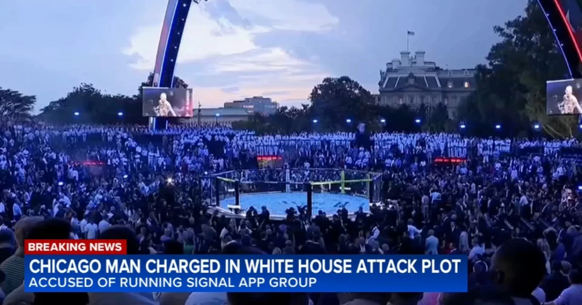 Chicago man charged in alleged plot to attack White House UFC event