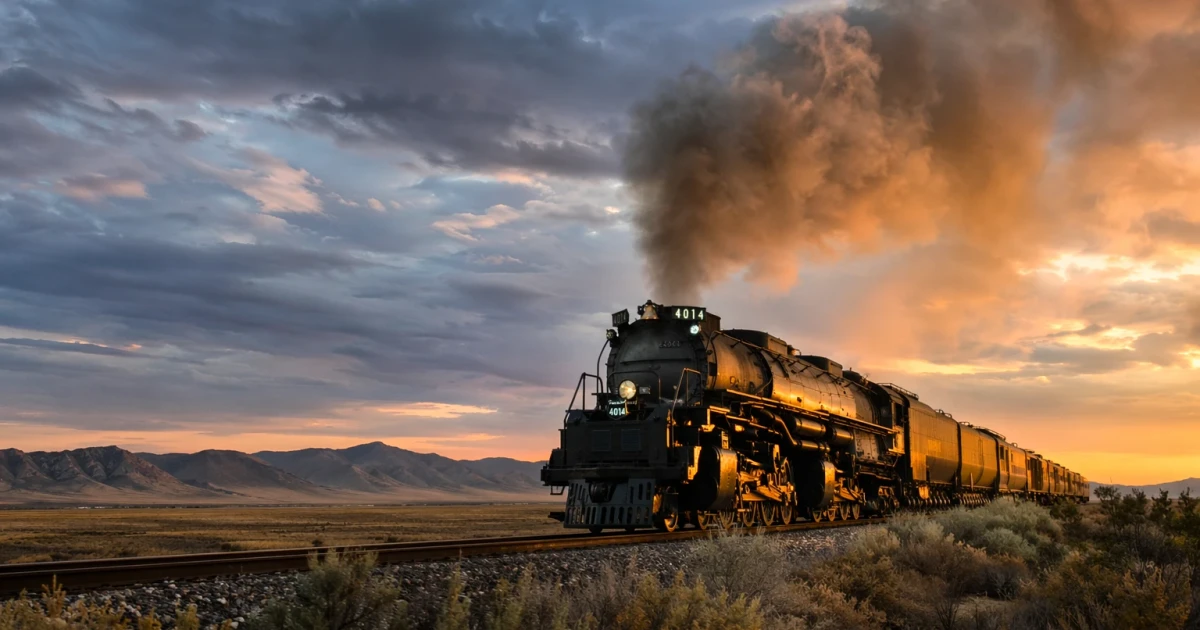How trains defined America, from the Golden Spike to Big Boy