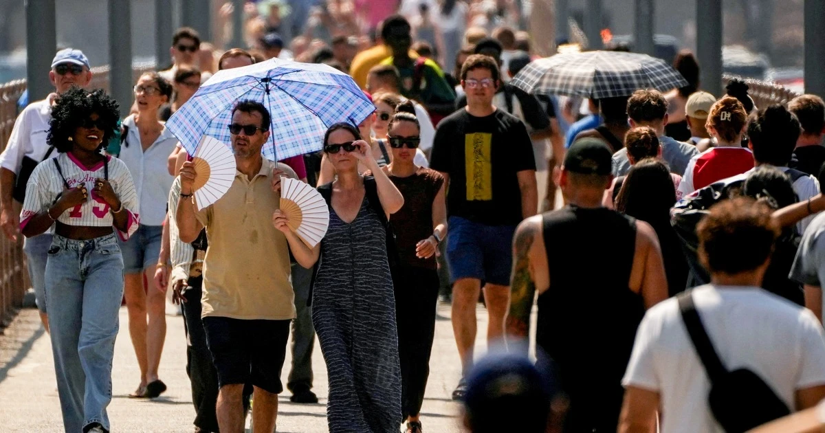 Heat dome to bring dangerous holiday weekend heat across eastern US