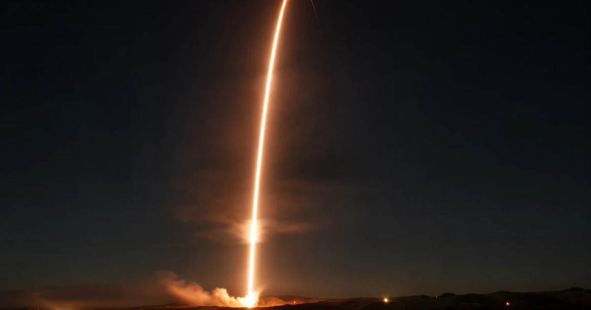 SpaceX launches 24 Starlink satellites from Vandenberg Space Force Base
