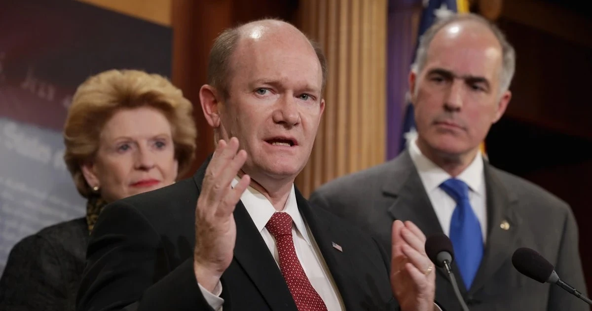 Sen. Chris Coons injured in multi-vehicle crash in Delaware