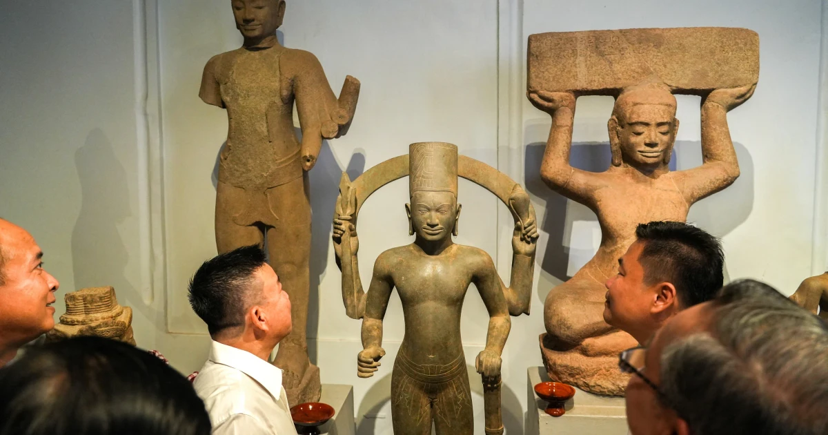 Cambodia seeks return of thousands of looted sacred artifacts