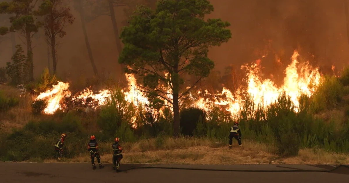 Record heatwave fuels wildfires across the Balkans