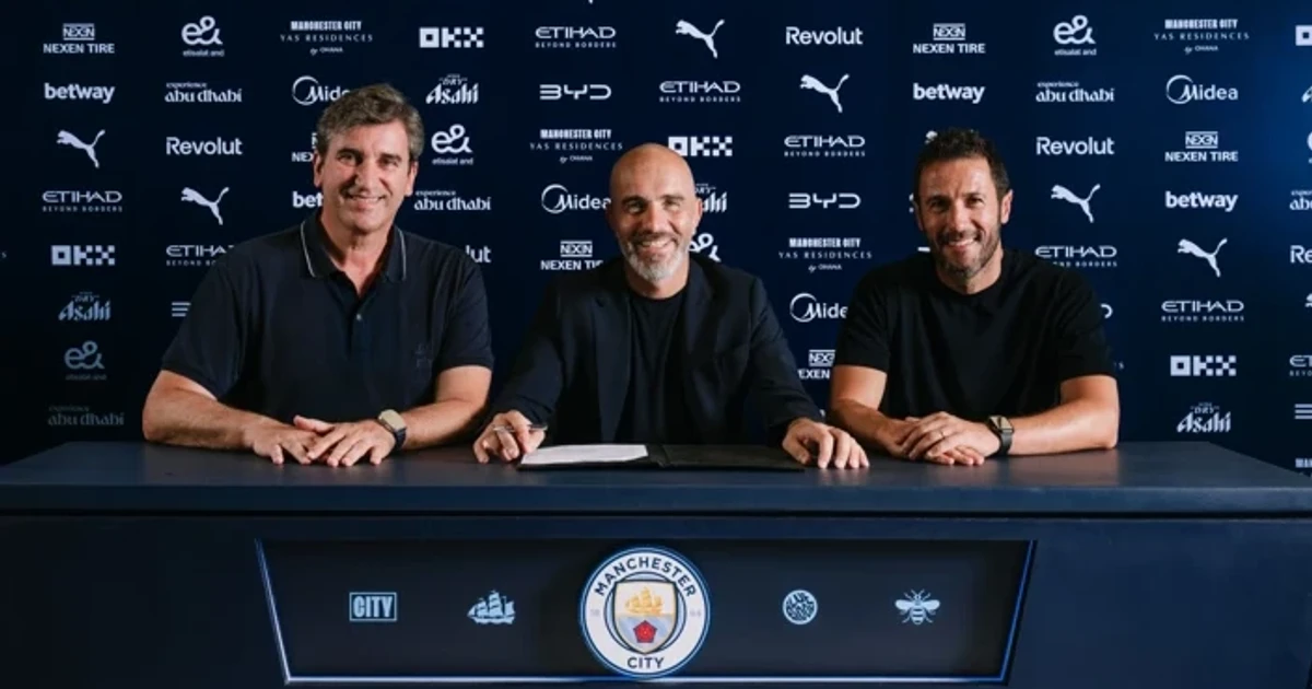 Enzo Maresca returns to Manchester City in three-year deal