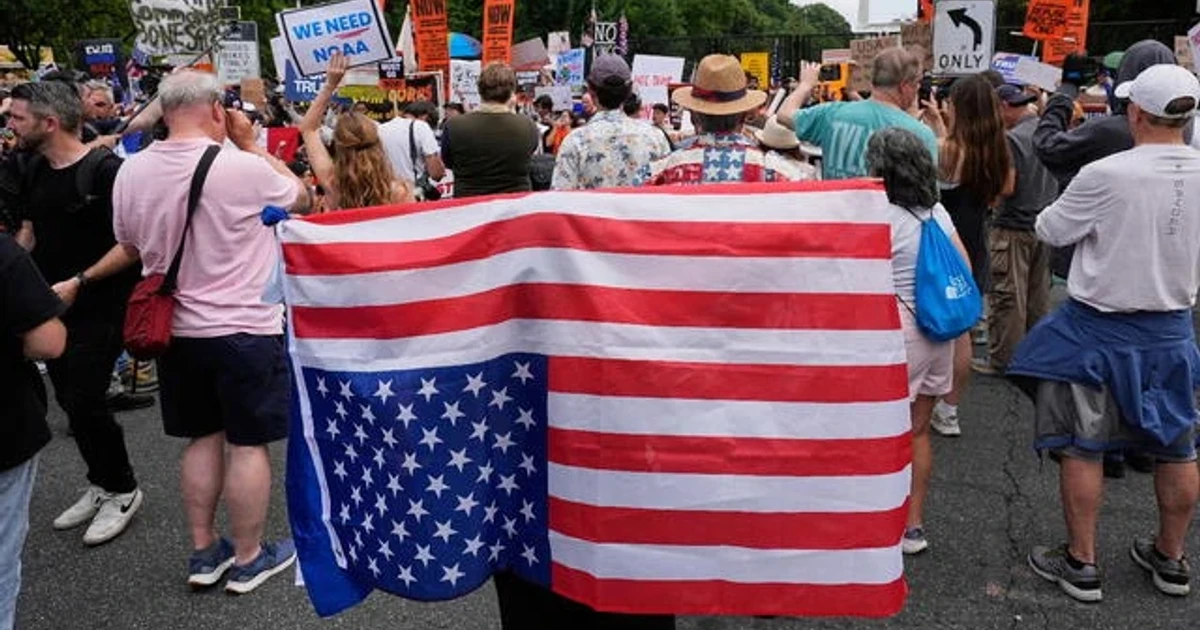 Americans’ pride in democracy and history falls to new lows