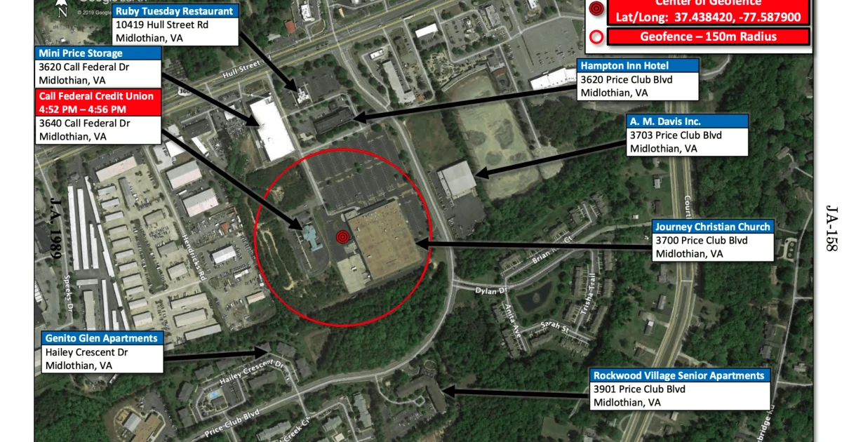 Supreme Court limits geofence warrants in Virginia robbery case