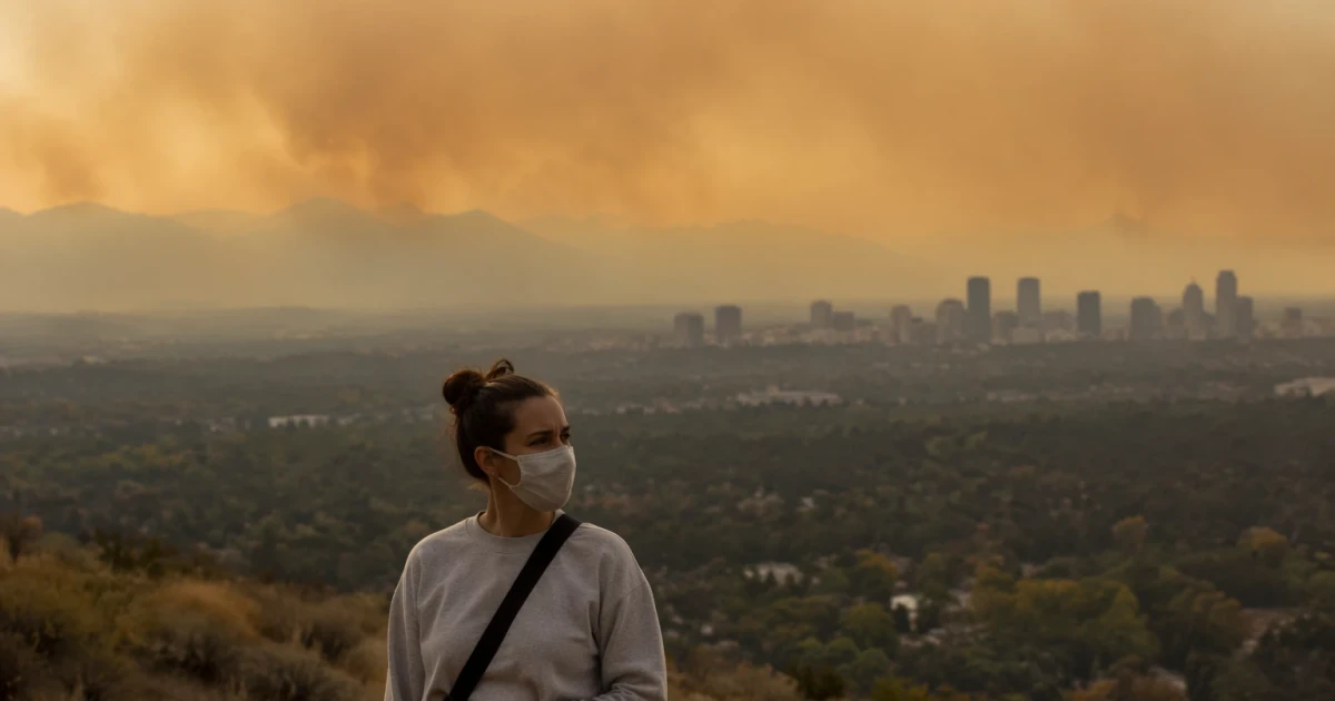 Wildfire smoke spreads across Colorado as Western fires burn on