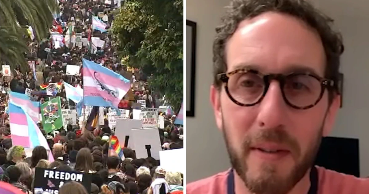 Scott Wiener leaves San Francisco Trans March after Gaza protest backlash
