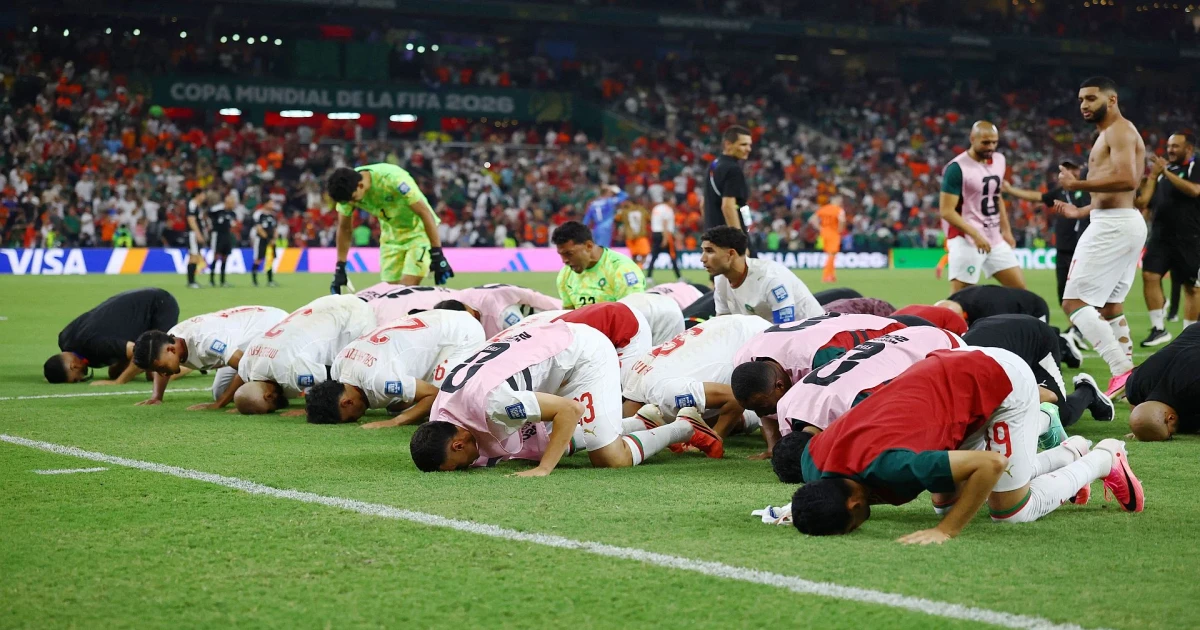 Hakimi thanks Mexican fans after Morocco's historic World Cup upset