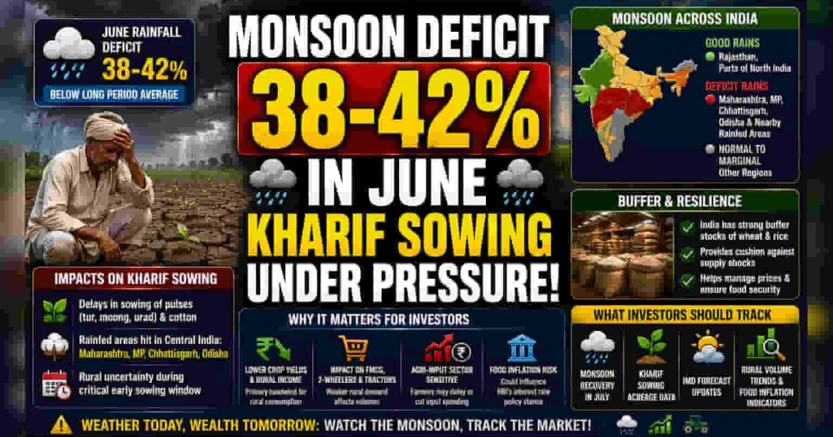 India’s monsoon delay leaves summer crop planting far behind schedule