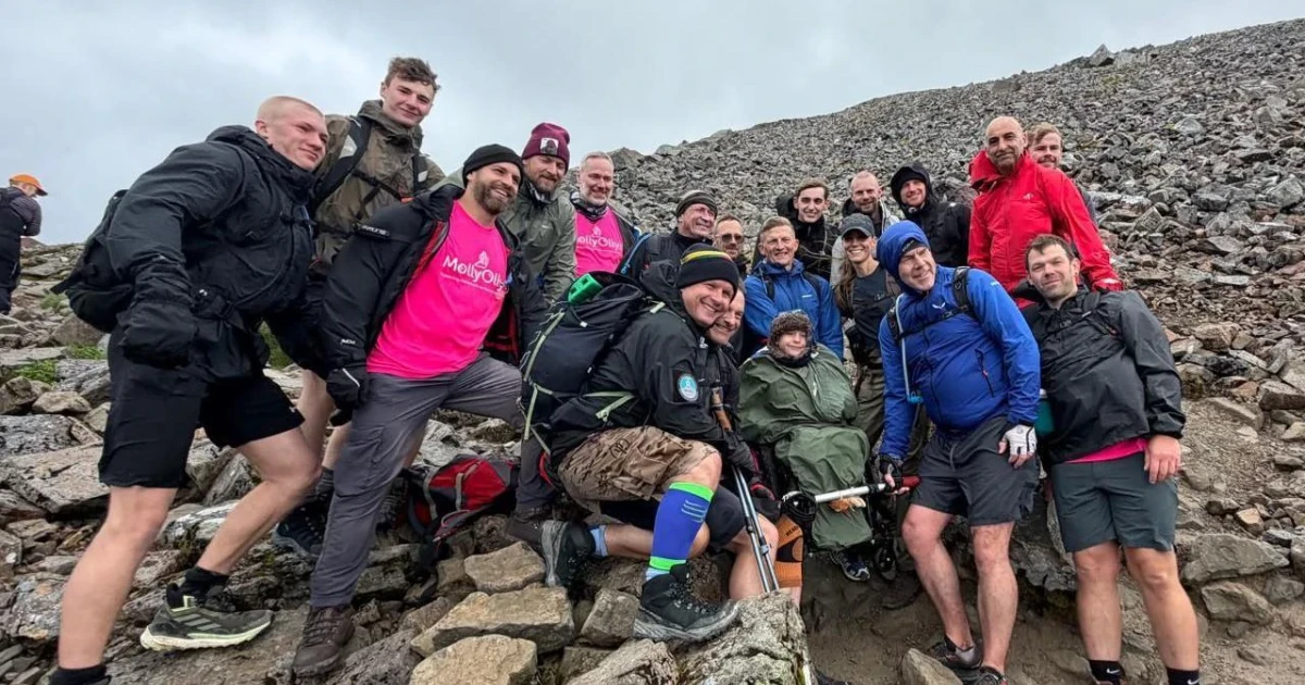 Princess of Wales meets paralysed boy during Three Peaks charity challenge
