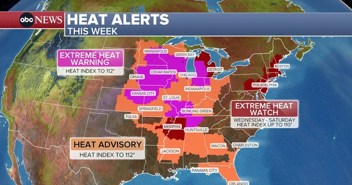 Dangerous heat wave to hit New England, temperatures near 100