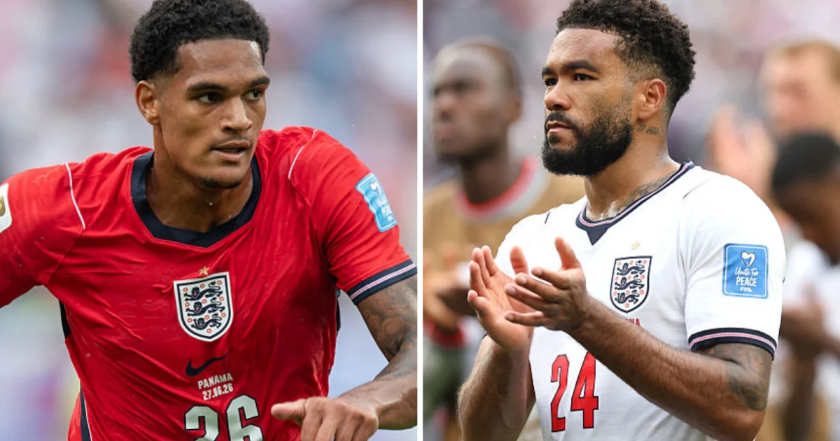 England right-back crisis deepens as Quansah and James miss training