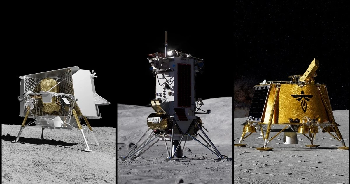NASA awards $590 million for new commercial Moon lander missions