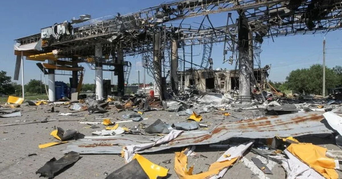 Russia strikes Ukrainian fuel stations, killing one woman and injuring three