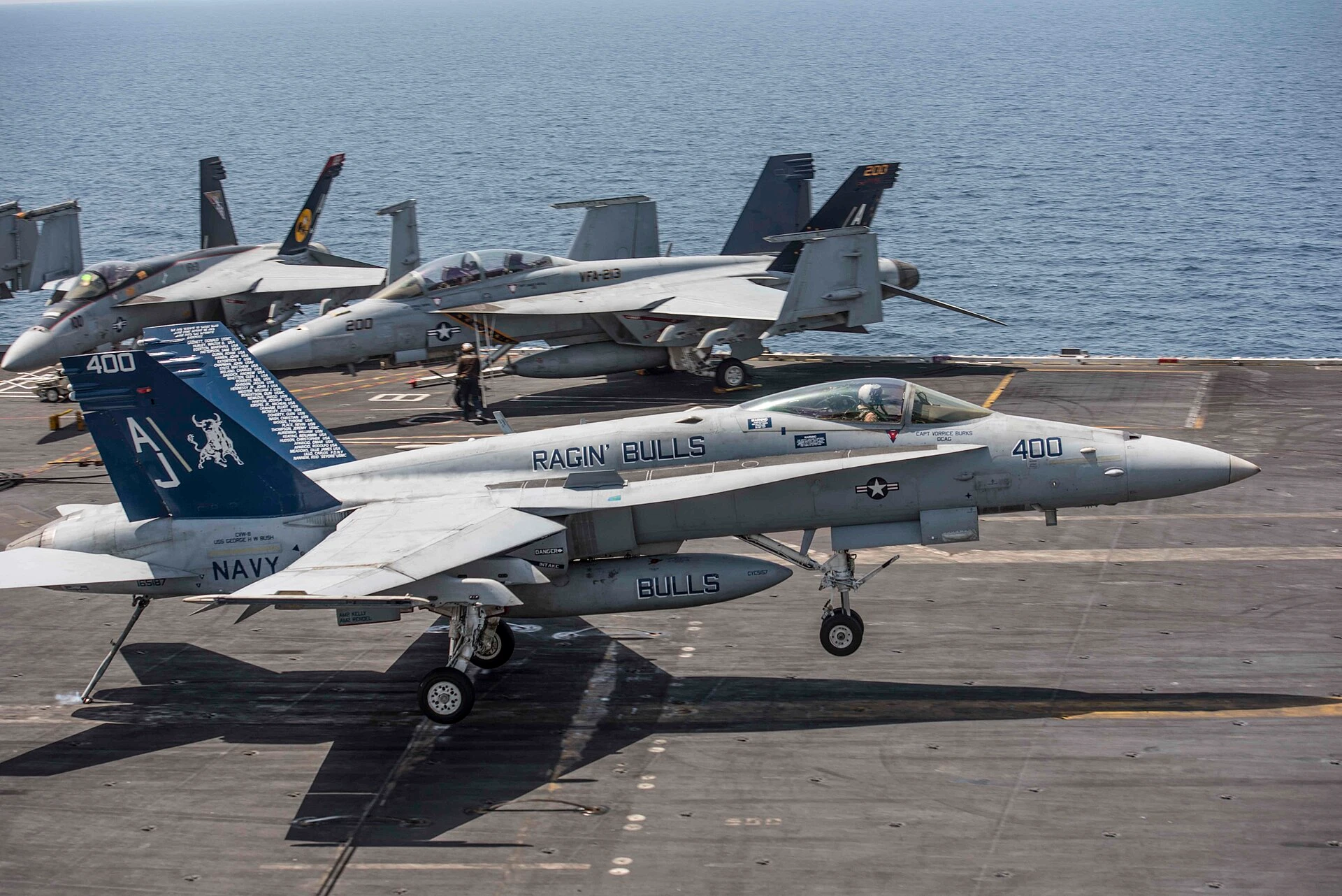 USS George H.W. Bush — Wikimedia Commons
