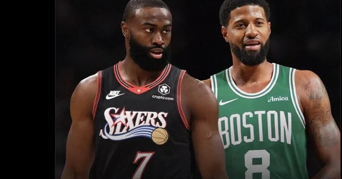 Celtics trade Jaylen Brown to 76ers for Paul George in blockbuster deal