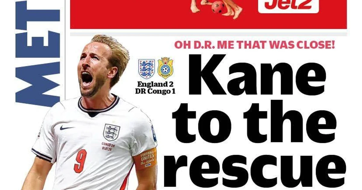 Harry Kane rescues England with late World Cup brace