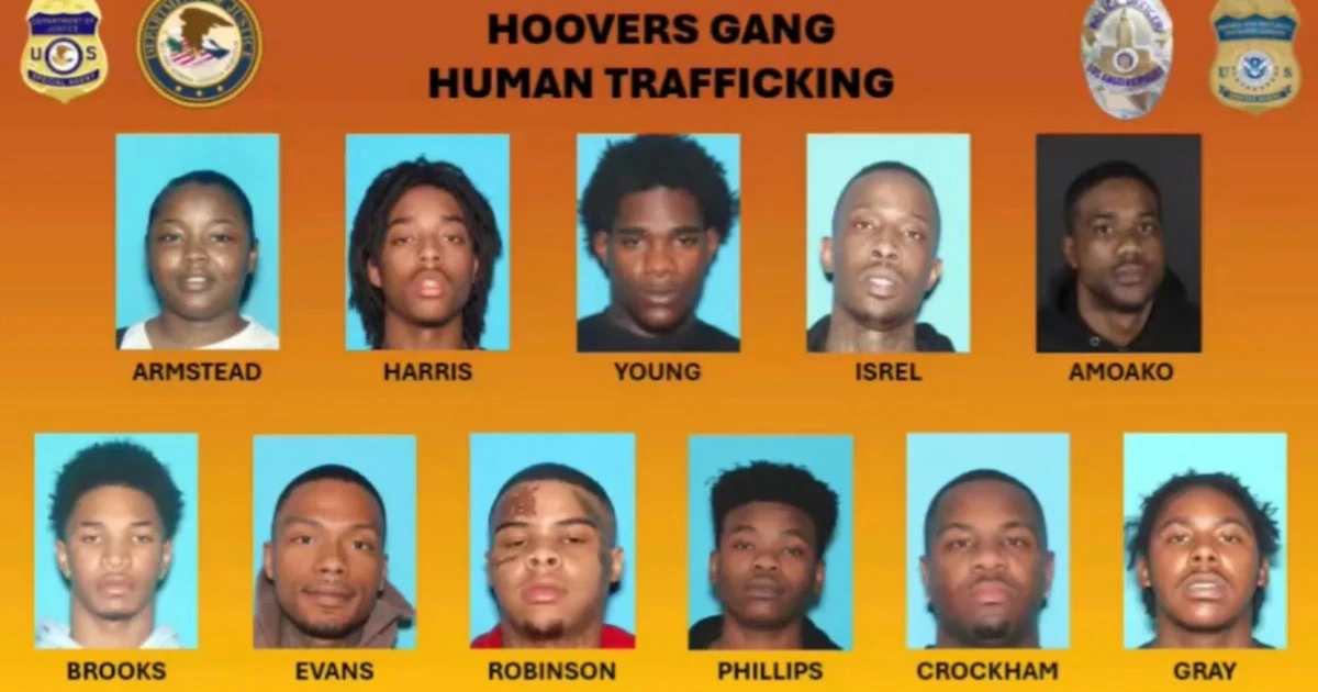 Los Angeles gang members accused of sex trafficking children along Figueroa Corridor