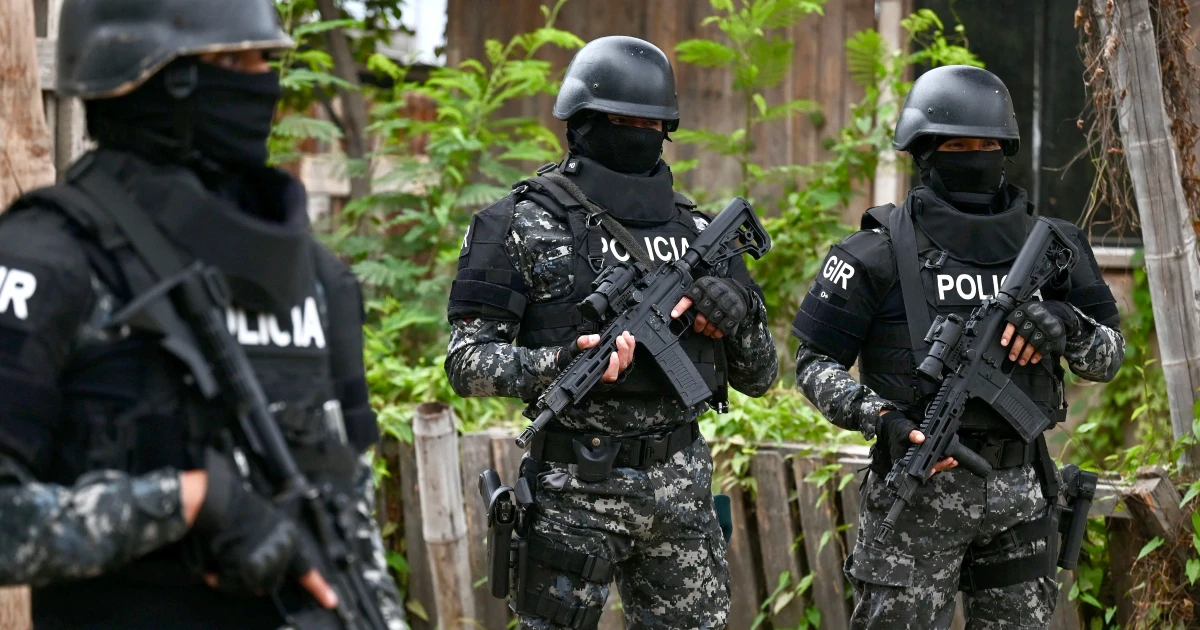 U.S. designates Ecuador's Chone Killers as terrorist group