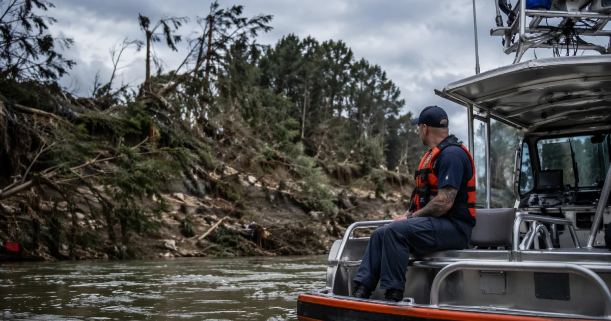 Texas flood anniversary recalls Camp Mystic tragedy and Coast Guard hero