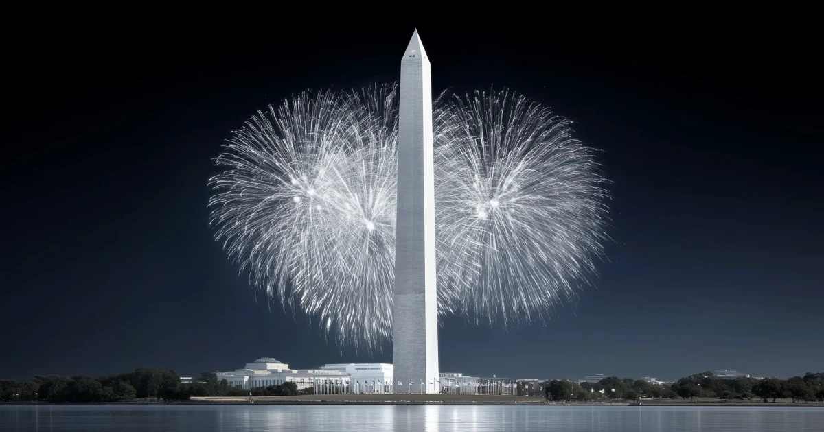 Cities weigh drone shows as Washington plans record Independence Day fireworks